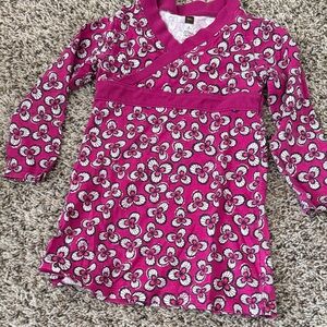 Tea Collection Pink Floral Kids Dress
